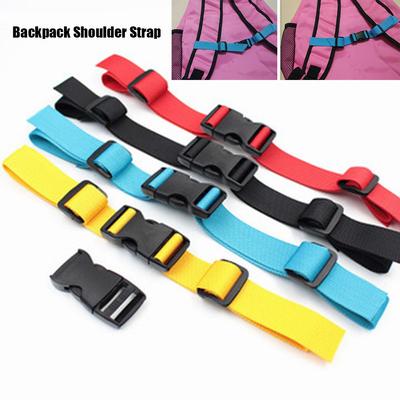 Buckle Adjustable Nylon Sternum Strap Bag Parts Accessories Non-slip Buckles Fixed Belt Straps