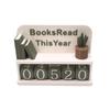 Bookshelf Decor Book Read This Year Counter, Books Read This Year Counter, Books Read This Year Sign, Reading Tracker