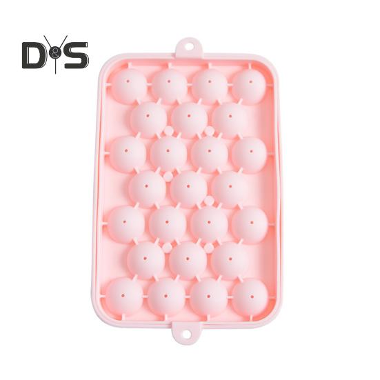 Large Capacity Easy Release Silicone Ice Lattice Jelly Yogurt Ice Ball Mold Fridge Ice Box Food Grade Ice Container