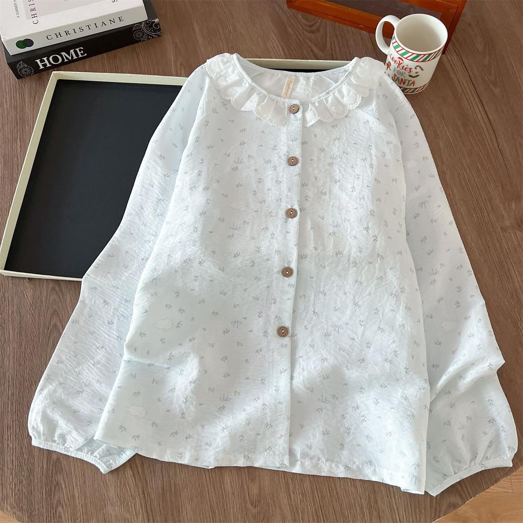 Cloud Cotton Pajamas Women's Spring and Autumn Long-sleeved Cardigan Japanese Sweet Red Plaid Student Large-size Loungewear Set