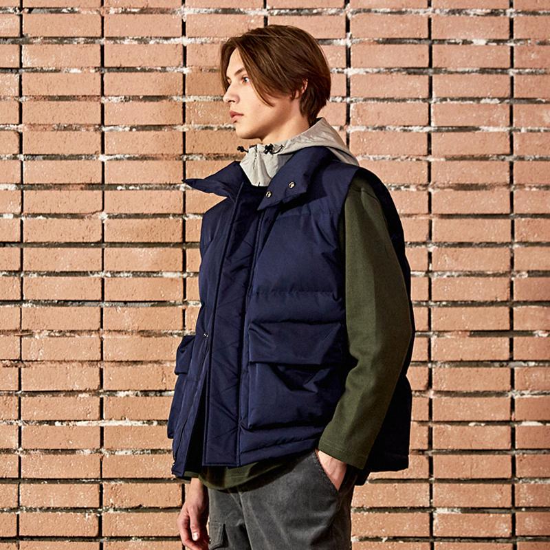 Customus Edge Shoulder Oversized Down Vest Cts22Wwdvb51