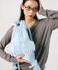 Pleatsmama New Bow Backpack Light Blue
