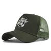Yeni 2025 İlkbahar Yaz Baskılı File Nefes Alabilir Beyzbol Şapkası Kişilik LOGO Erkek Kadın Çiftler İçin Vizörlü Şapka Casquette Gorras