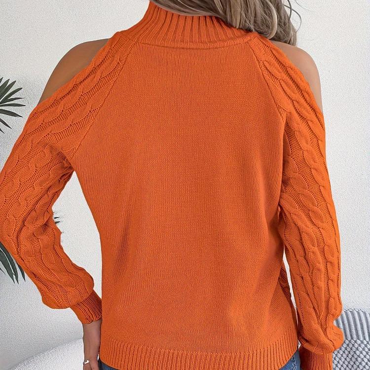 Vintage Solid Color Knitwear Sweater Loose Stand Collar Long Sleeve Cardigan Autumn Winter Top