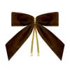 Velvet Bow Christmas Tree Decoration Pendant Christmas Atmosphere Dress Up Props