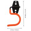 Heavy Duty Wall Mount Metal Hook Garage Organizer Bicycle Ladder Hanger Anti Slip Storage Hook For Garden Tools Home Workshop