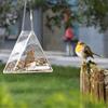 Outdoor Bird Feeder Outdoor Acrylic Windbreak Ball Bird Feeder