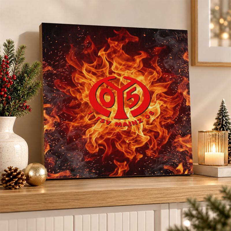 Mainz FC Diamond Painting Kit 5D Full Drill DIY Diamond Mosaic Wall Art Home Decor