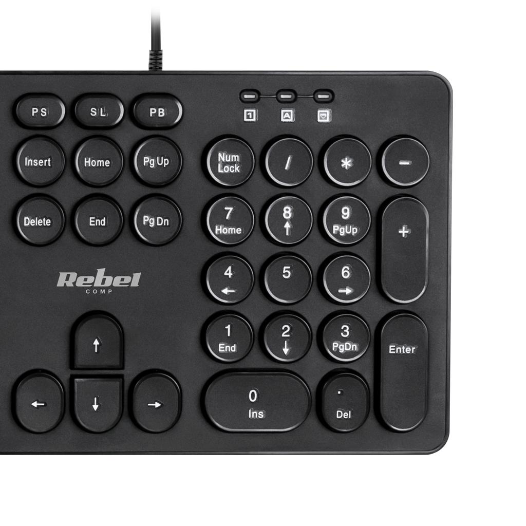 WDK100 Wired Keyboard