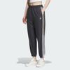 Adidas Originals Tape Woven Pants With Three Stripes And Cuffed Ankles Women Bottoms Black IN1018