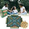 Board Game Scrabble Spelling Puzzle Game Educational Toy Family Party Kids Adult