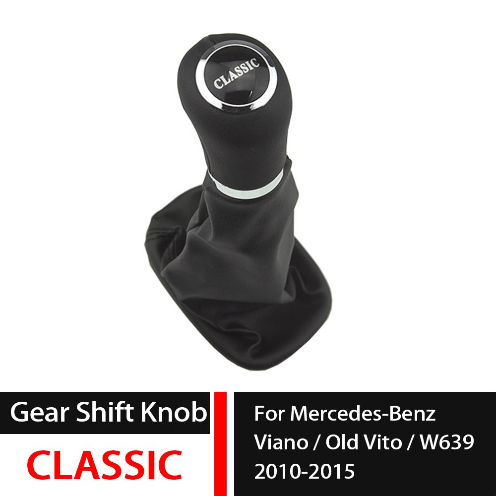 For Mercedes-Benz Viano / Old Vito / W639 2010-2015 ELEGANCE AVANTGARDE Car Automatic Gear Stick Lever Shifter With Gaiter Boot