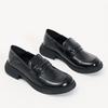Soft leather small leather shoes women's spring and autumn versatile women's shoes single shoes retro flat low heel