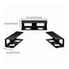 Under Desk Organizer Easy to Install Under-Desk Laptop Storage Bracket Sturdy
