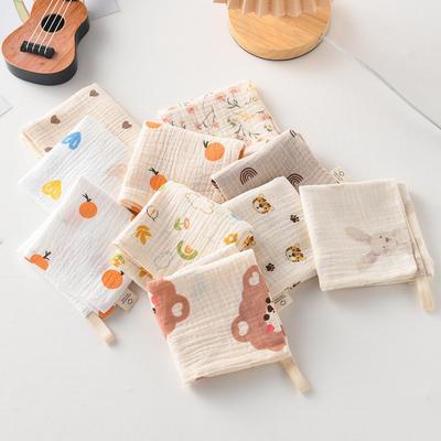Super Soft Newborn Bib & Burp Cloth Set - Pure Cotton Gauze