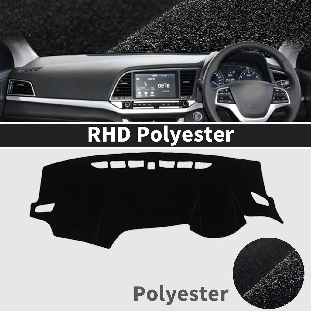 For Hyundai Elantra AD 2016- Avante High Quality Dashboard Cover Dashmat Sunshade Anti‑UV Protector Dash Mat Pad Accessories