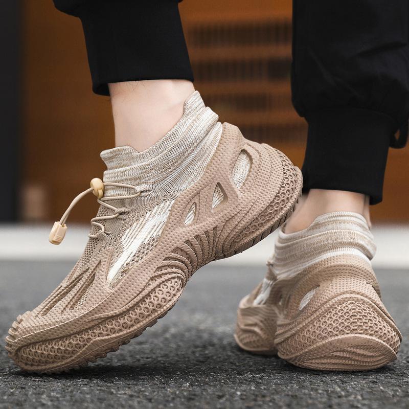 Men's shoes running mesh 2025 ultra-light shock-absorbing sports shoes men's casual shoes breathable men's new summer trends