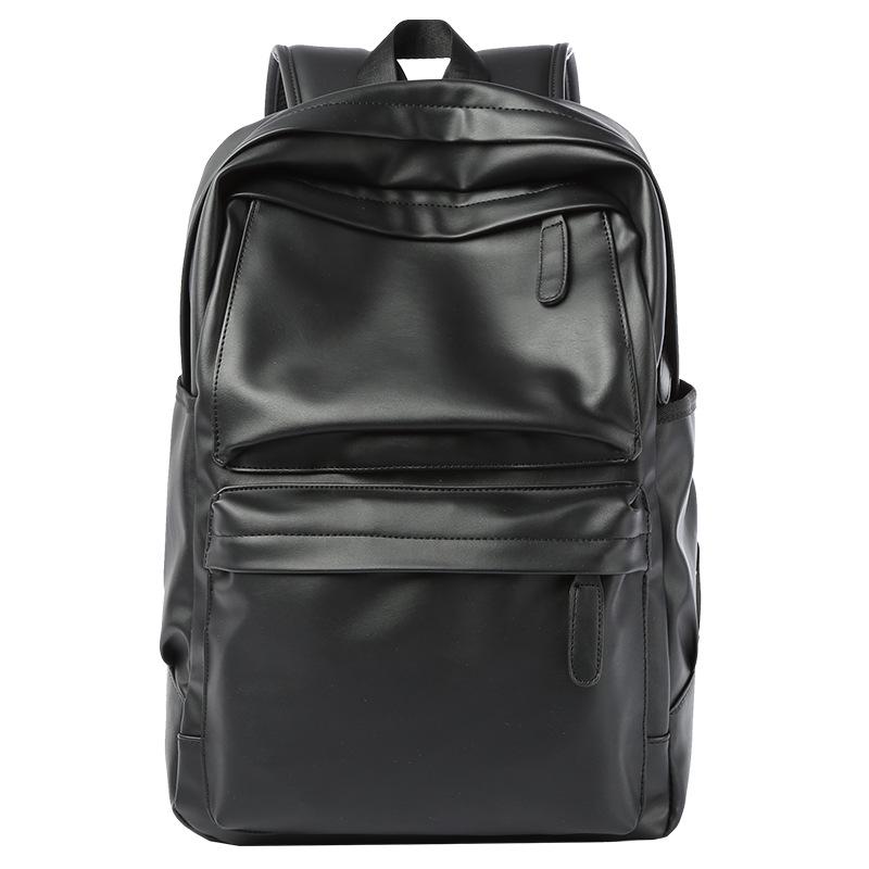 Men's Large Capacity Korean Style PVC Business Backpack