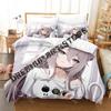 3D Print Shishiro Botan Bedding Set Single Twin Full Queen King Size Bed Set Adult Kid Bedroom Duvetcover Sets Game Anime Bed