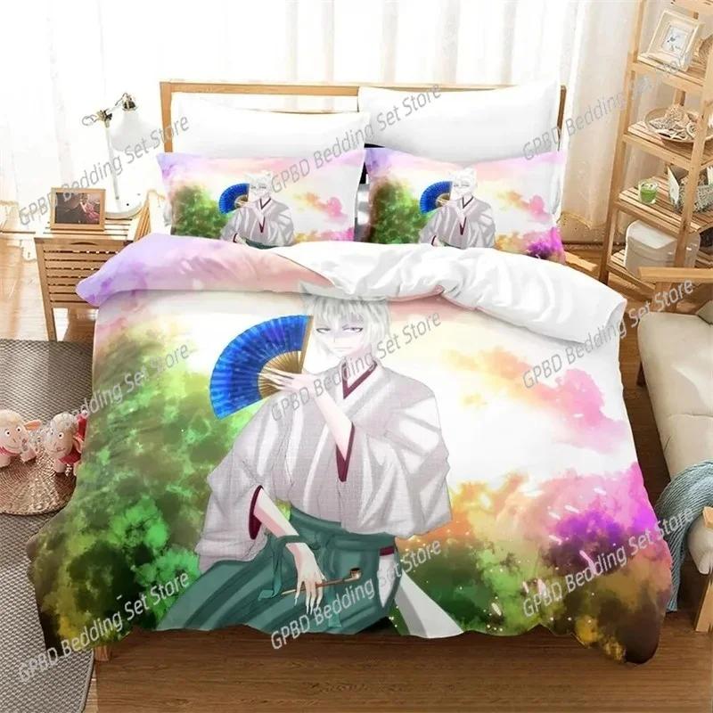 Comforter 3D Print Kamisama Kiss Tomoe Anime Bedding Set Boys Girls Twin Queen King Size Bed Boys Adult