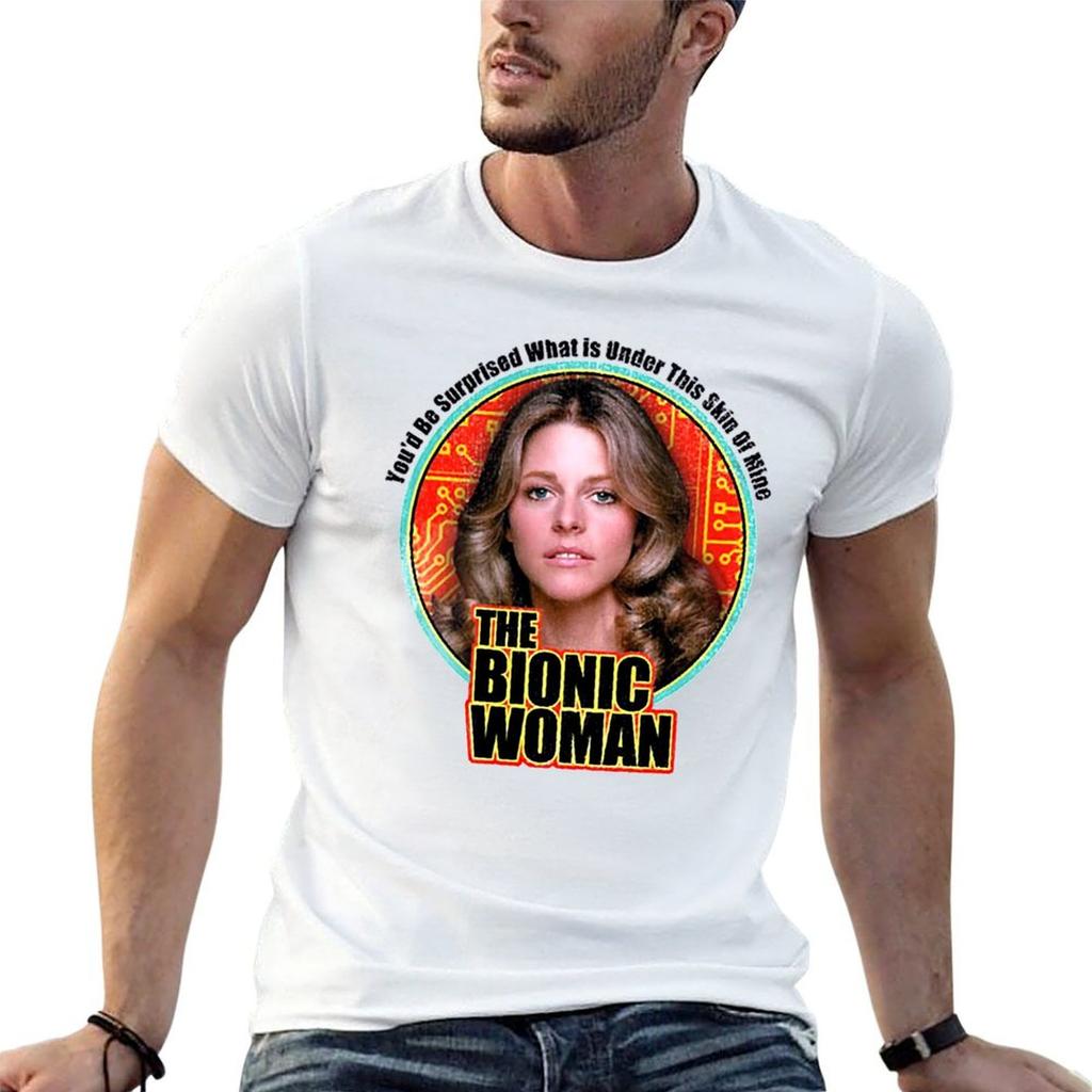 The Bionic Women TShirt Minimalist Graphic Tee Shirt