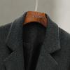 Women's Wool Blend Lapel Coat