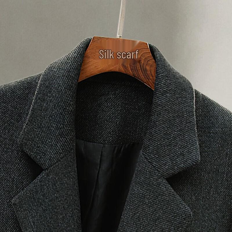 Women's Wool Blend Lapel Coat