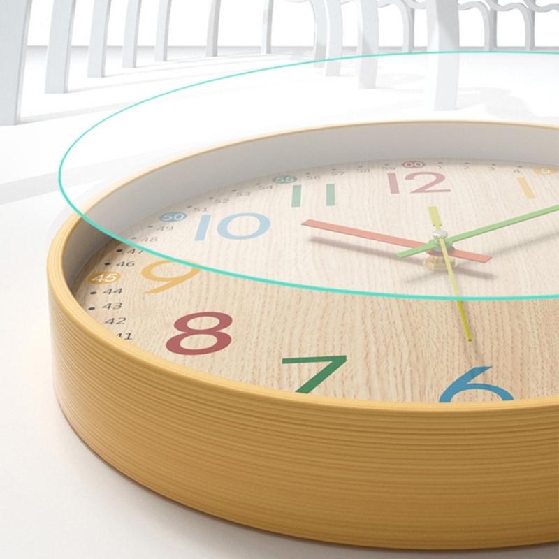 Wall Clock Silents None Ticking Wall Clock Battery Operated Clocks Easy to Read Home/Office/Kitchen/Classroom/School Clock