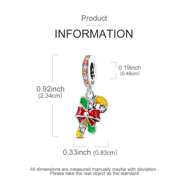 Winter Copper Original Christmas Charms Bead Pendant Fit Original Bracelet Necklace For Women Diy Jelwelry Gift