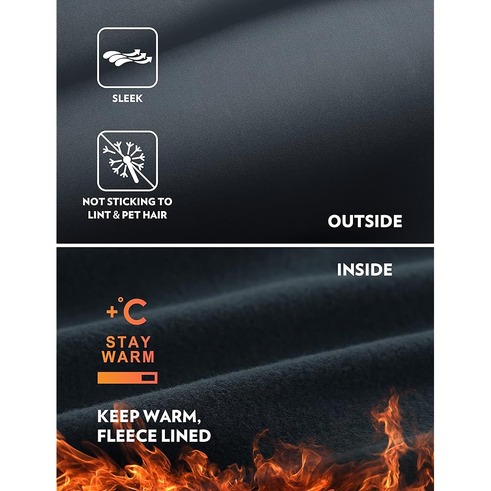 CRZ YOGA Women's Winter Fleece-Lined Yoga Leggings, High-Waisted, Sweat-Wicking, Quick-Drying, Cold Protection, 28-Inch Inseam, Dark Navy, Size XS