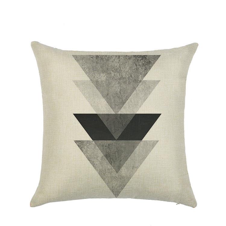 Geometric Pillow Cover, Abstract Line, Home Living Room, Sofa Cushion Cover, Bedroom Bedside Pillow Cover
