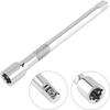 NEW 1/4 3/8 1/2 Socket Ratchet Wrench Extension Bar 75/100/125/150mm Auto Repair Durable Sleeve Rod Fast Wrench Hand Tools