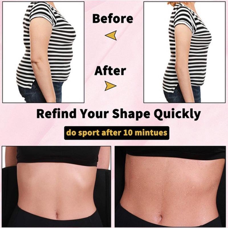 Heißverkaufte Rückenstütze & Formgürtel - Schweißtreibender Schlankheits-Taillentrainer für Fitness & Postpartale Bauchstütze.