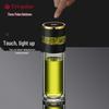 Tri-polar Intelligent Temperature Display Glass Tea Infuser Bottle
