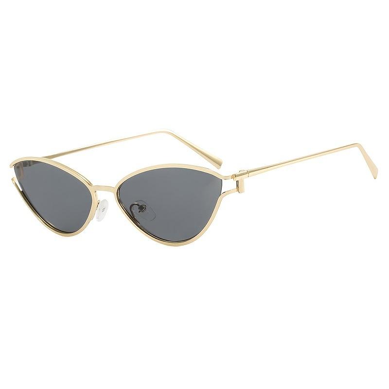 JYL TS Sunglasses UV Protection Small Cat Eye Metal UV/WS102