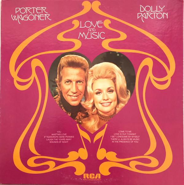 LP Record PORTER WAGONER & DOLLY PARTON - Love And Music APL10248 RCA VICTOR 1973 US Country/Folk Used