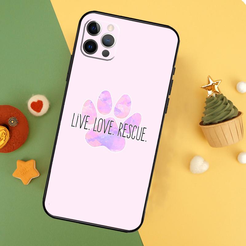 Cat Dog Paw Design Phone Case For iPhone 17 16 16E 15 14 12 11 13 Pro Max 12 13 Mini 17Air Shockproof Cover
