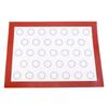 Nonstick Silicone Baking Mat Oven Pastry Liner Macaron Cake   Sheet Kitchen (Red)