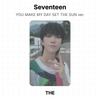 Seventeen YOU MAKE MY DAY SET THE SUN ver. Official Photocard