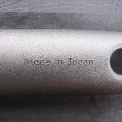 Nagao Tsubame-Sanjo Mini Tongs, Black, 21.8cm, 66 Nylon, Made in Japan