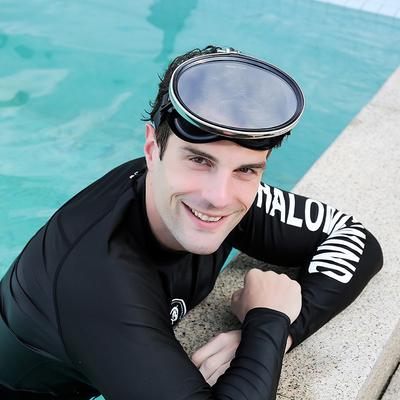 Hoge definitie duikbril, gehard glas vissersbril