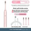Soft-bristled Toothbrush, Tooth Flusher, Rechargeable, Fully Automatic, Universal Electric Toothbrush for Adults and Children, Ultrasonic.
