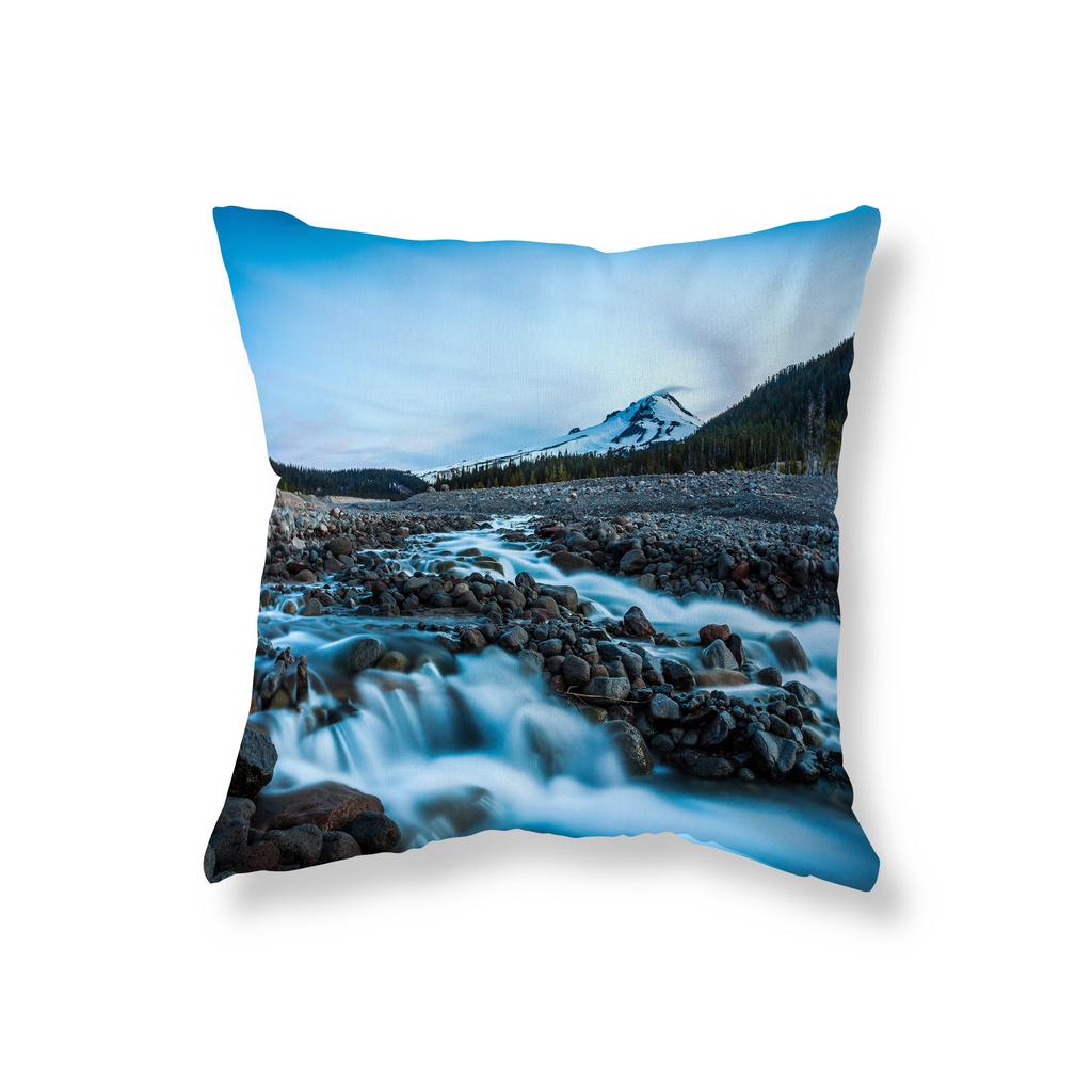 Starry Sky Landscape Pillowcase Sofa Car Decoration Office Game Chair Cushion Cover Room Home Decoration Pillowcase 45x45cm