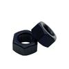 Black Oxide Carbon Steel Fine Thread Hex Nut - US Standard: Sizes 5/16, 3/8, 1/2, 5/8, 9/16
