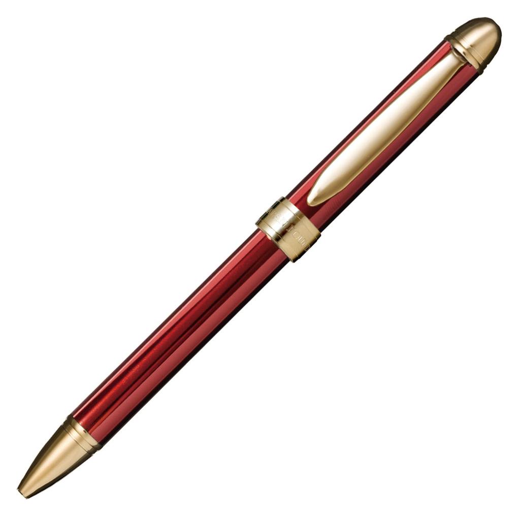 Sailor Pensiero Verita S Ballpoint Pen and Mechanical 2-Color Pencil, Red, 16-0392-230
