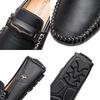 Large Size Casual Leather Shoes Microfiber Leather Doudou Shoes Loafers Foot Set