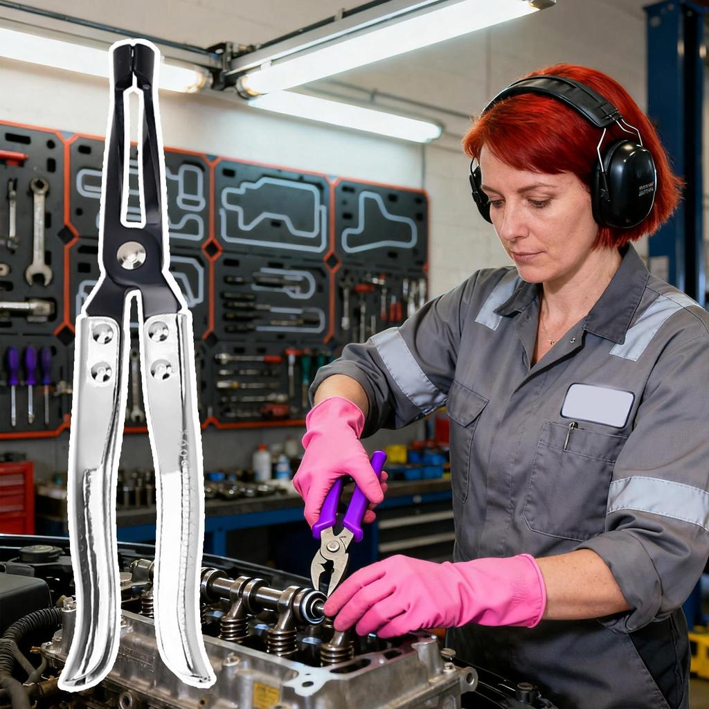 Valve Seal Tool Engine Repair Plier Valve Oil Seal Repair Plier For Car Truck SUV Vehicle Automotive Wheel Bearing Outdoor