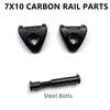 Carbon Seatpost Clamp Oval 7*9 / 7*10MM Carbon Saddle Rail Parts Seatpost Clamp Suitable For Emonda SLR Carbon Road Bike Use