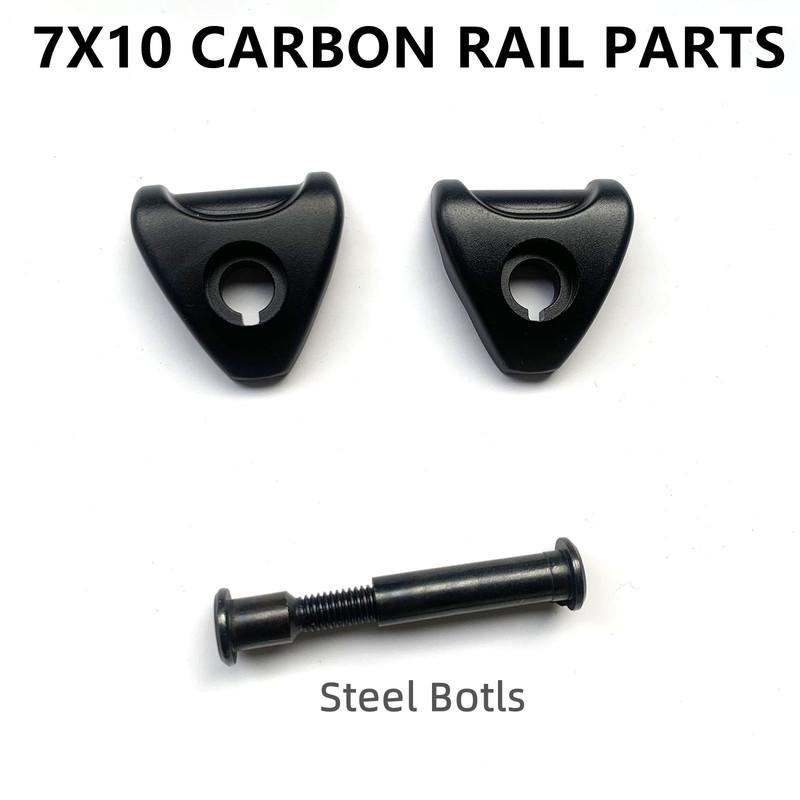 Carbon Seatpost Clamp Oval 7*9 / 7*10MM Carbon Saddle Rail Parts Seatpost Clamp Suitable For Emonda SLR Carbon Road Bike Use