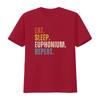 Euphonium T Shirt for Player Funny Lover vintage Washed designer clothes homme Slightly streetwear Stylish Unisex Casual